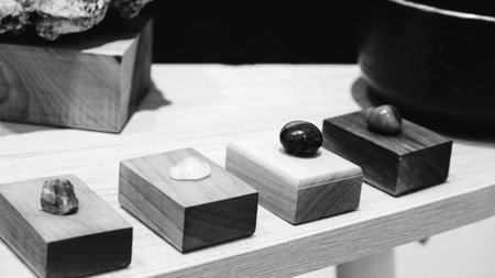 Classic Jewelry with Brilliant Gemstonesの写真素材