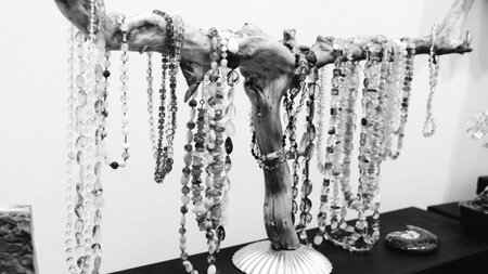 Stylish and Elegant Gold Diamond Jewelry Piecesの写真素材