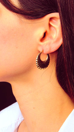 Sparkling Jewelry Sets: Gold, Gemstonesの写真素材