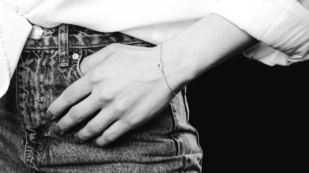 Glimmering Diamond and Gold Jewelry for Every Styleの写真素材