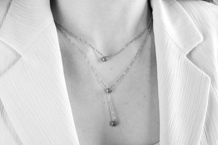 Luxury Diamond and Gold Jewelryの写真素材