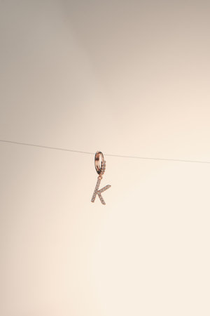 Alluring Gold and Diamond Wedding Bandsの写真素材