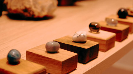 Handmade precious jewelry. Gold and diamonds for womenの写真素材