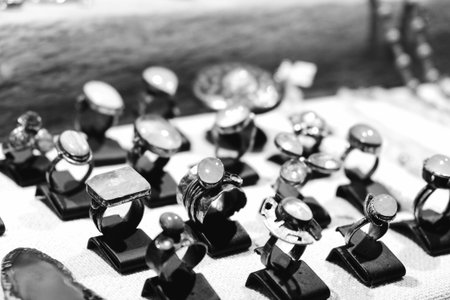 Personalized Gold and Diamond Jewelry Giftsの写真素材