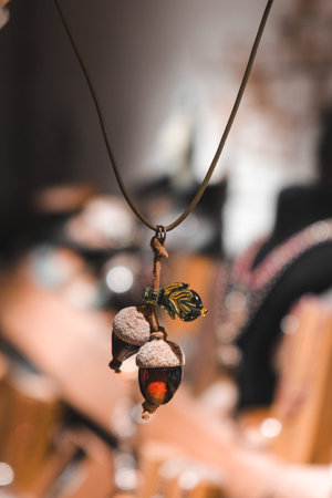 Handmade precious jewelry. Bijouterie and jewelery for women