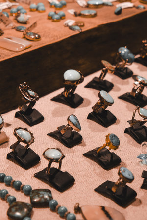 Fine Jewelry Collection: Diamonds and Gold Jewelryの写真素材