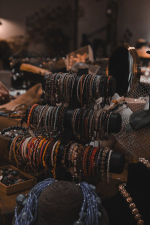 Glimmering Gold Jewelry for Every Styleの写真素材