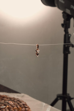 Luxurious Jewelry Pieces: Gold and Diamonds Togetherの写真素材