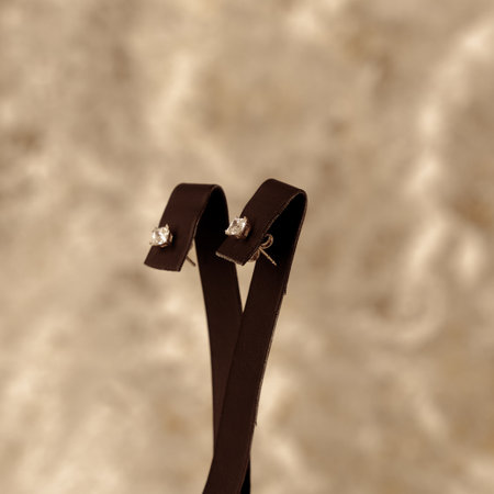 Beautiful Gold and Diamond Cocktail Jewelryの写真素材