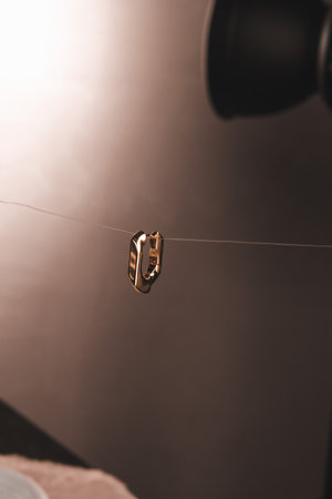 Stunning Gold and Diamond Jewelry for Luxury Loversの写真素材