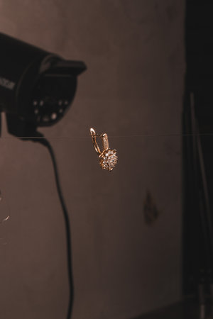 Luxury Gold and Diamond Jewelry Collectionの写真素材