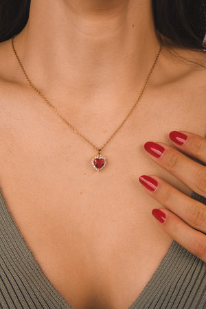 Stunning Gold and Diamond Jewelry for Womenの写真素材