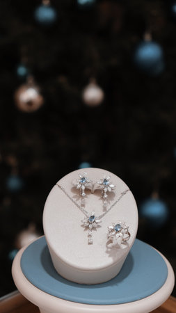 Sophisticated Gold and Diamond Jewelry for Womenの写真素材