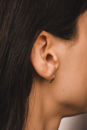 Alluring Gold and Diamond Wedding Bandsの写真素材