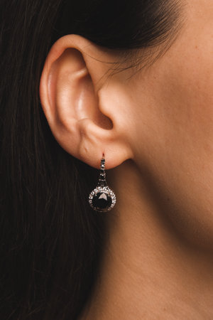 Personalized Gold and Diamond Jewelry Giftsの写真素材