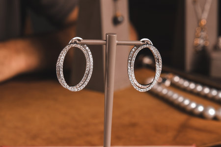 Glimmering Diamond and Gold Jewelry for Every Styleの写真素材