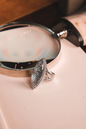 Personalized Gold and Diamond Jewelry Giftsの写真素材