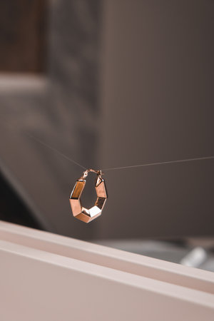 Exclusive Gold and Diamond Jewelry for Luxury Loversの写真素材