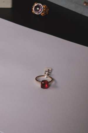 Designer Jewelry: Gold, Diamonds, and Gemstonesの写真素材