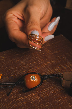 Timeless Luxury Jewelry: Gold Designsの写真素材