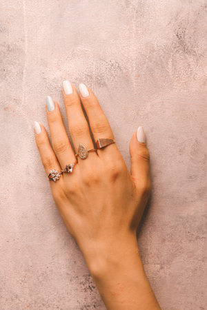 Elegant Gold and Diamond Jewelry for Special Occasionsの写真素材