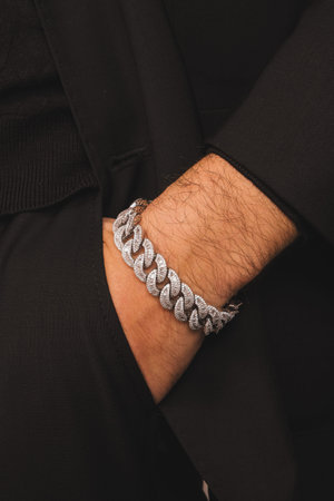 Stylish jewellery, diamonds and precious stones.