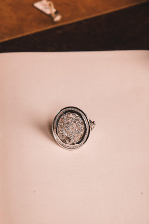 Handmade precious jewelry. Bijouterie and jewelery gold and diamonds for women