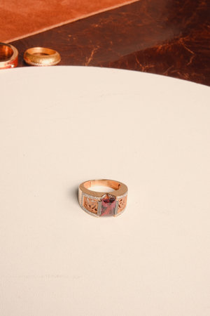 Elegant jewelry, Jewels set with gemstones.