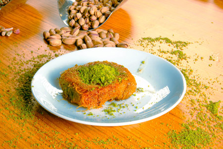 Elegant Baklava Plating for Gourmet Presentation