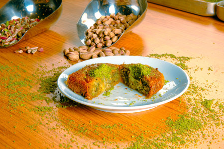 Baklava Pyramid â€“ Creative Dessert Arrangement