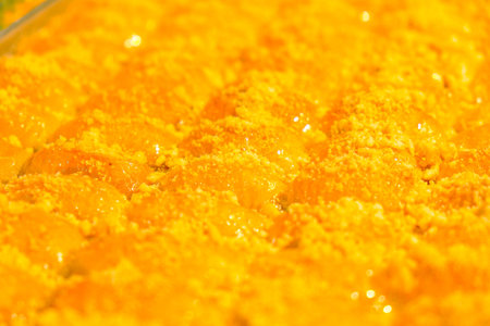 Golden brown, crispy on the outside, sweet inside