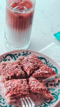 Baklava Pyramid â Creative Dessert Arrangementの写真素材