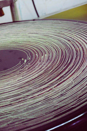 Sweet layers of perfection in every biteの写真素材