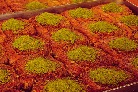 Sweet Treat from the Ottoman Cuisine: Pistachio Baklava