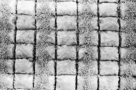 Sweet layers of perfection in every biteの写真素材