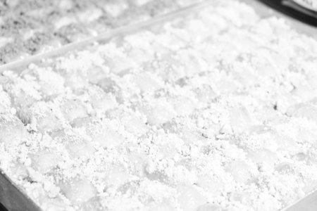 Sweet layers of perfection in every biteの写真素材