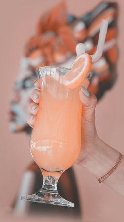 Fun and fruity cocktails for summer celebrationsの写真素材