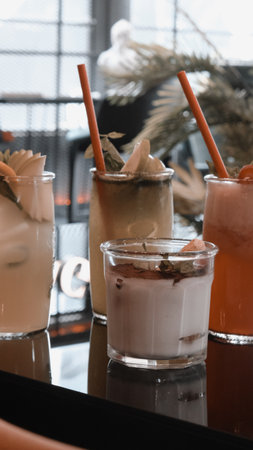 Fun and fruity cocktails for summer celebrationsの写真素材