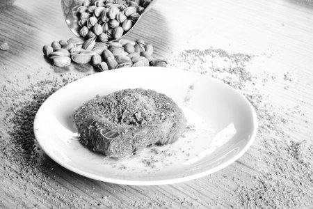 Elegant Baklava Plating for Gourmet Presentation