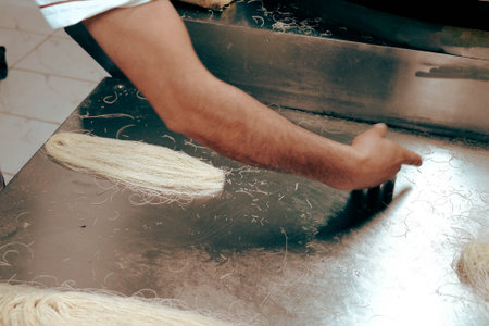 Baklava Pyramid â Creative Dessert Arrangementの写真素材