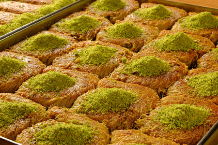Elegant Baklava Plating for Gourmet Presentation