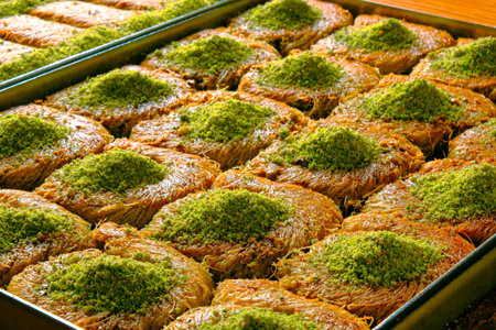 Sweet layers of perfection in every biteの写真素材