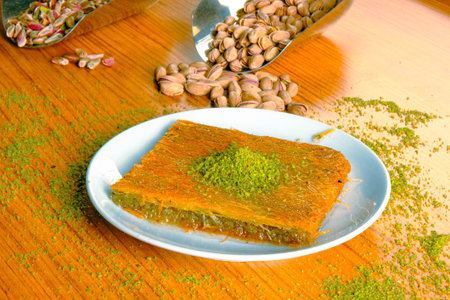 Sweet Treat from the Ottoman Cuisine: Pistachio Baklava