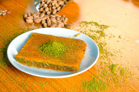 Baklava Pyramid â€“ Creative Dessert Arrangement