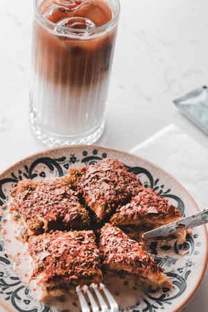 Delicious Dessert Pistachio Baklava