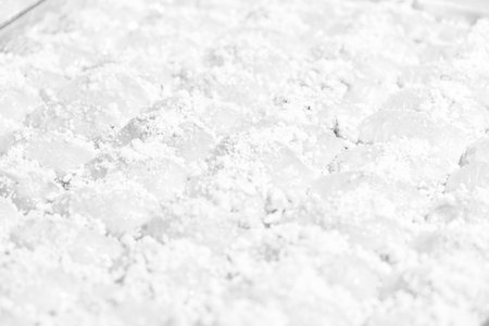 Close-Up of Freshly Baked Baklava Piecesの写真素材