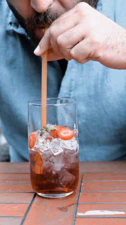 Tropical cocktails with a refreshing twist