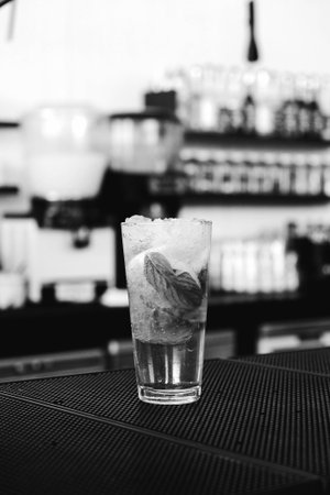 Tropical cocktails with a refreshing twistの写真素材