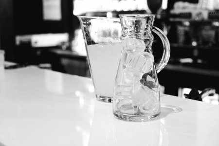 Tropical cocktails with a refreshing twistの写真素材