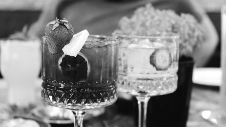 A variety of cocktails to suit every tasteの写真素材